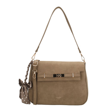Schoudertas 25998016 taupe