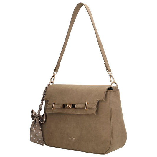 Schoudertas 25998016 taupe