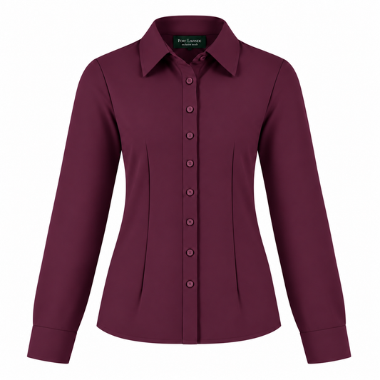 Blouse Hadassa aubergine