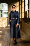 Jurk Jelisa donkerblauw