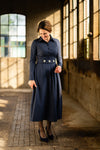 Jurk Jelisa donkerblauw
