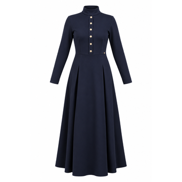 Jurk Liora donkerblauw