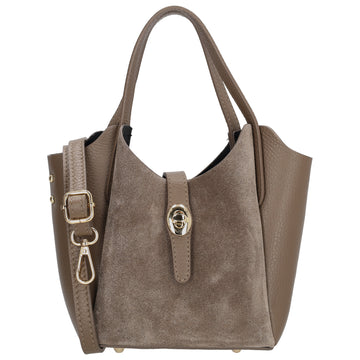 Handtas L802119 donkertaupe