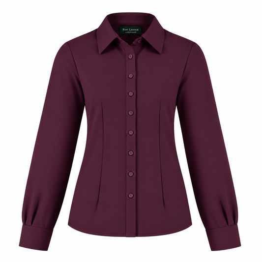 Blouse Hadassa aubergine