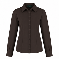 Blouse Hadassa donkerbruin