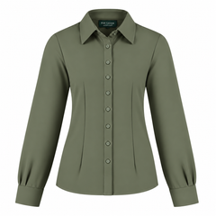 Blouse Hadassa olijfgroen
