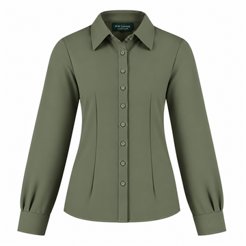 Blouse Hadassa olijfgroen