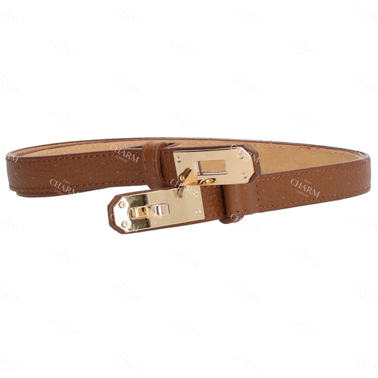 Charm London Damesriem 25040006 bruin