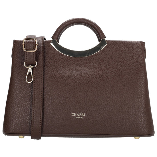 Charm London Handtas 24460097 donkerbruin
