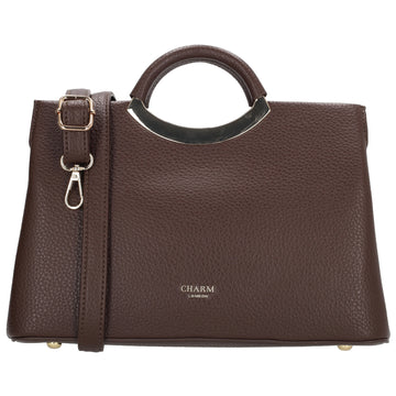 Charm London Handtas 24460097 donkerbruin