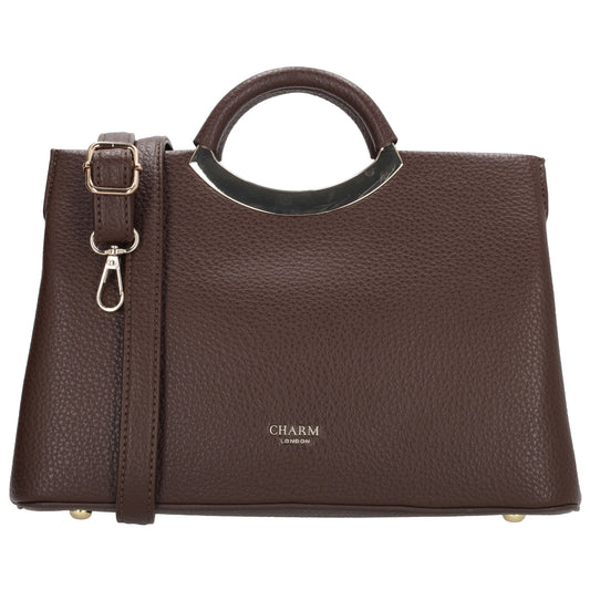 Charm London Handtas 24460097 donkerbruin