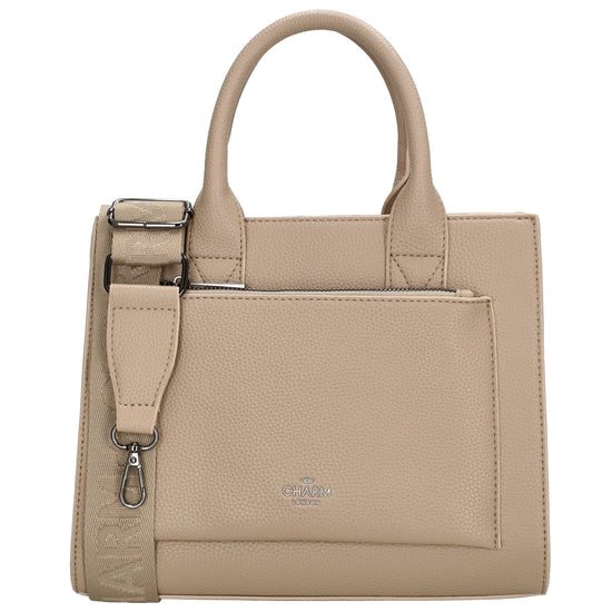 Charm London Handtas W00398031 zand