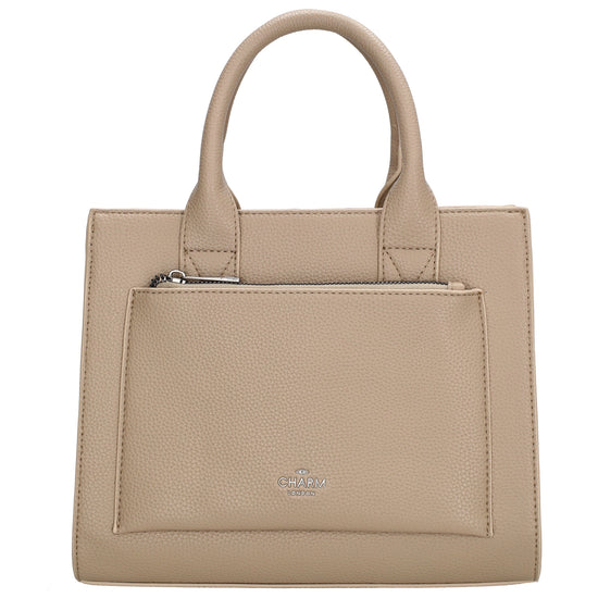 Charm London Handtas W00398031 zand