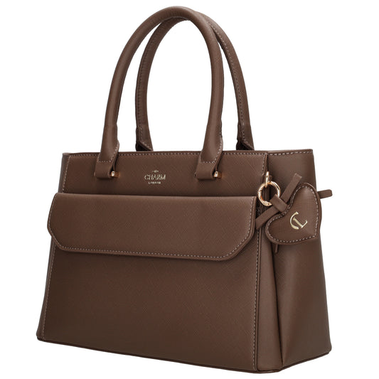 Charm London Handtas W012611273 mokka