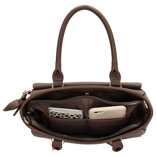 Charm London Handtas W012611273 mokka