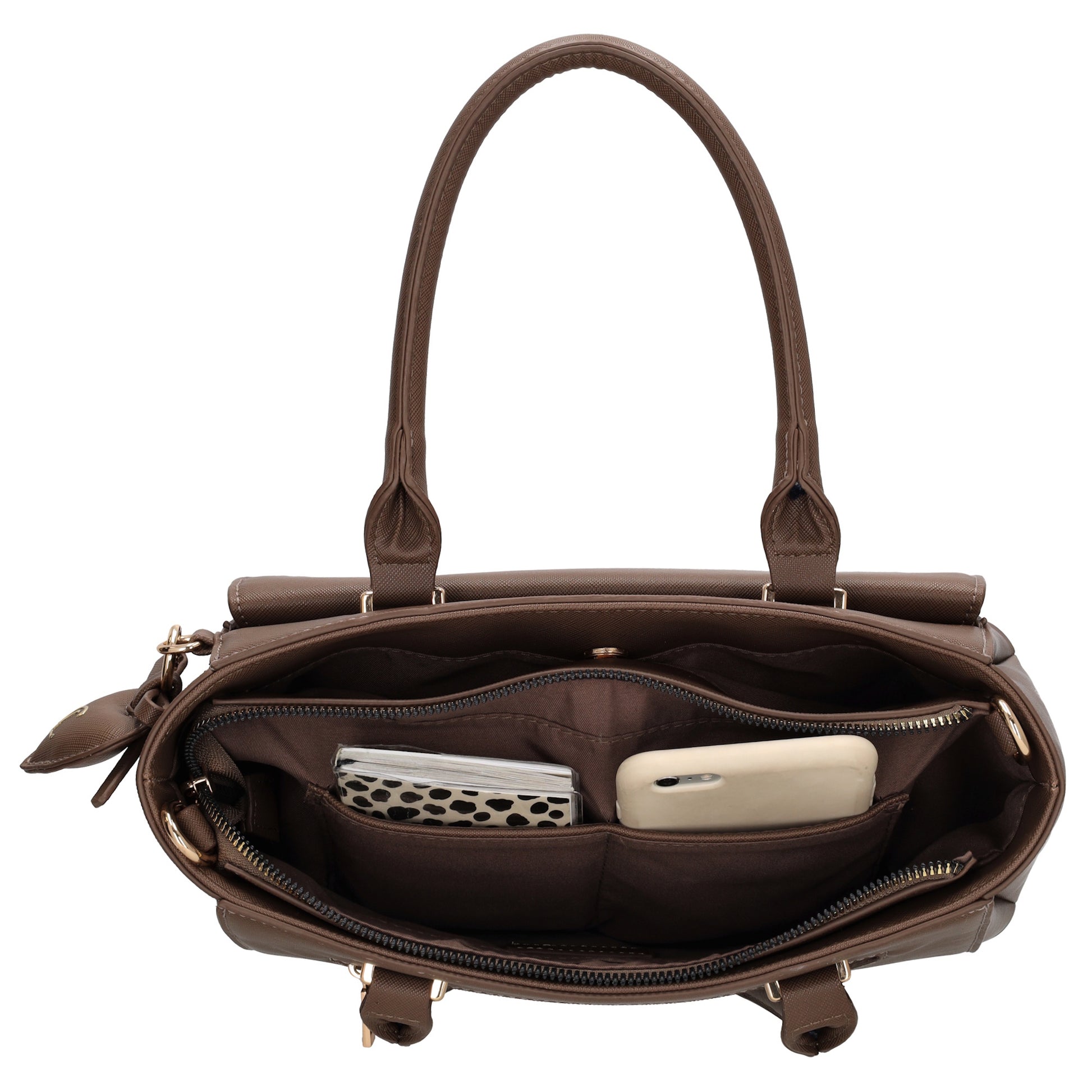 Charm London Handtas W012611273 mokka