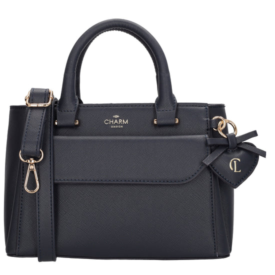 Charm London Handtas W01262002 donkerblauw