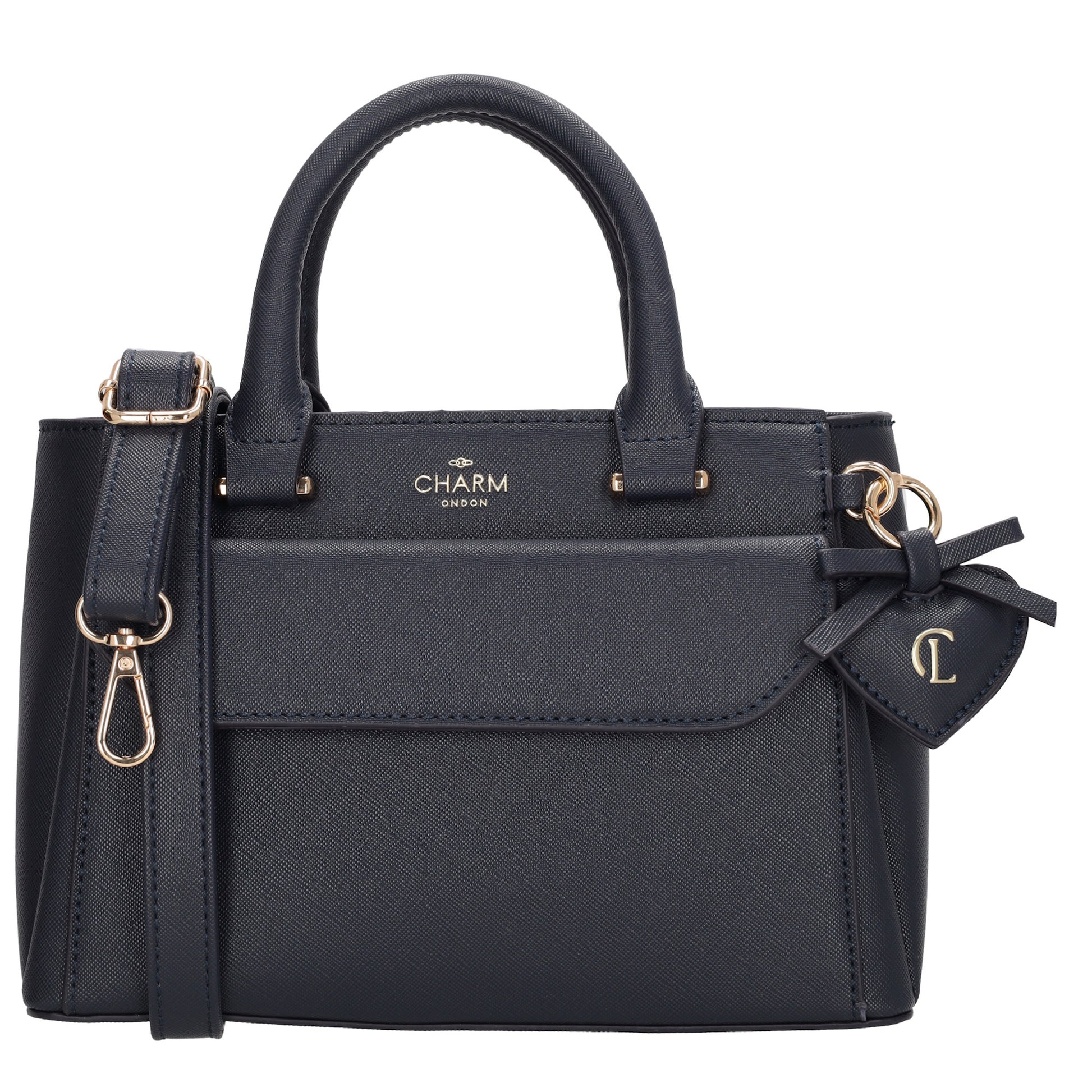 Charm London Handtas W01262002 donkerblauw