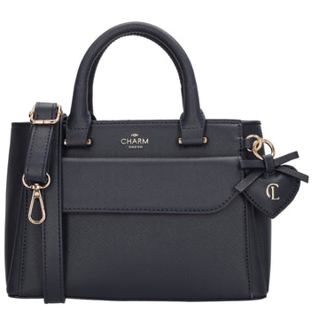 Charm London Handtas W01262002 donkerblauw