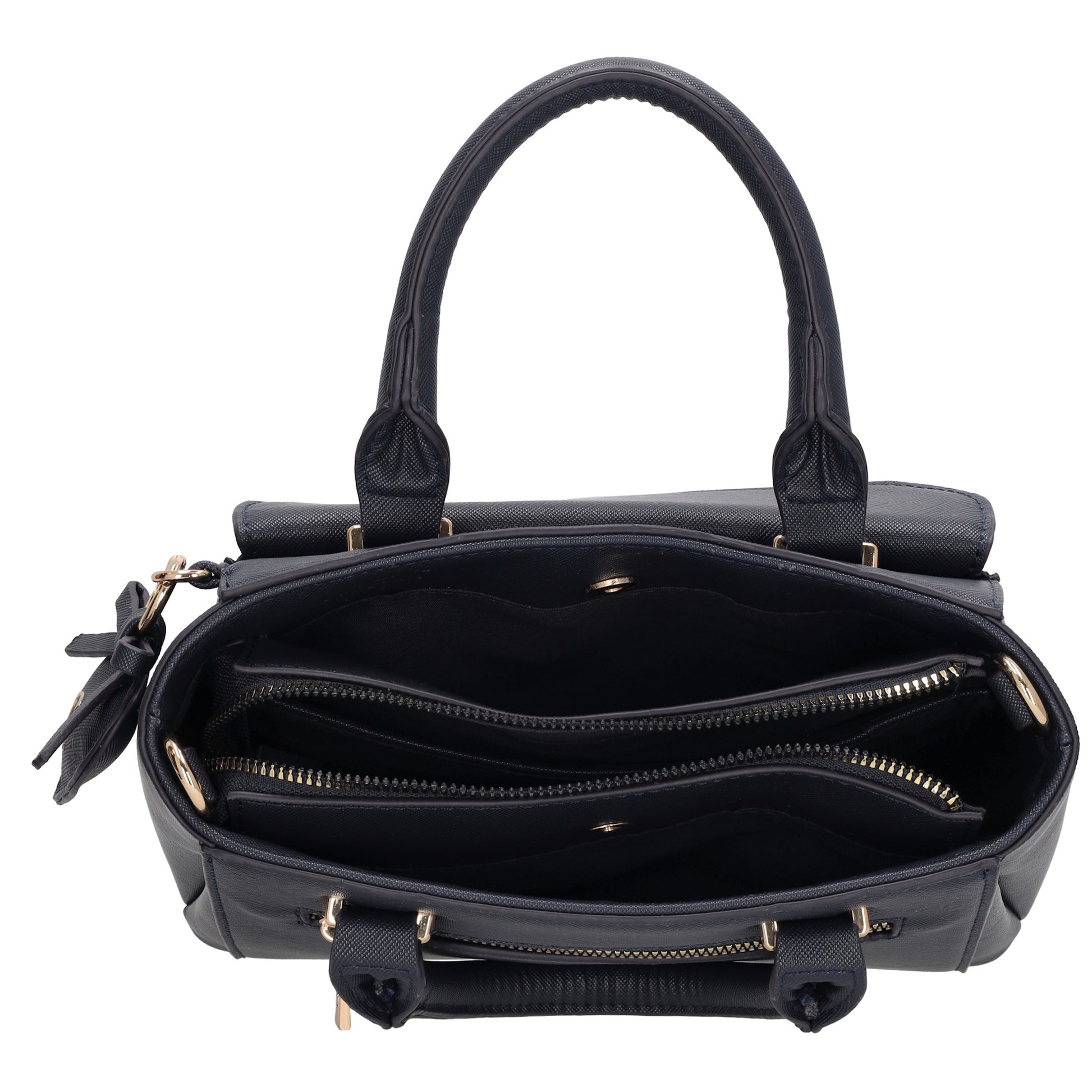 Charm London Handtas W01262002 donkerblauw