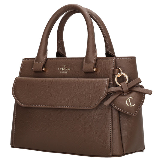 Charm London Handtas W012621273 mokka