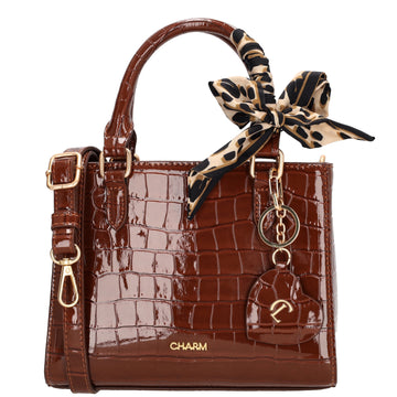 Charm London Handtas W01385006 bruin