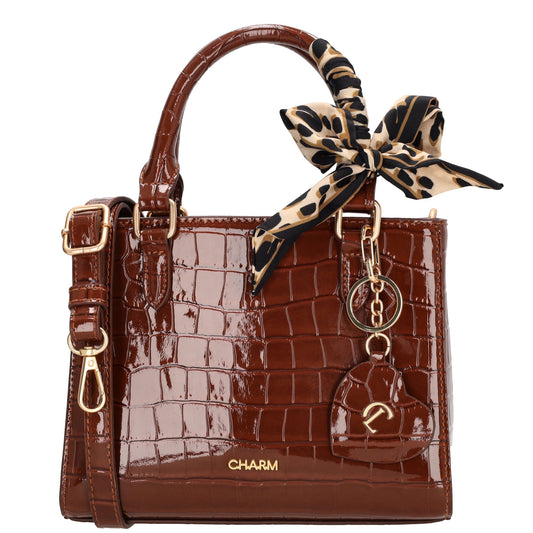 Charm London Handtas W01385006 bruin