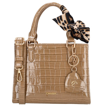 Charm London Handtas W01385016 taupe