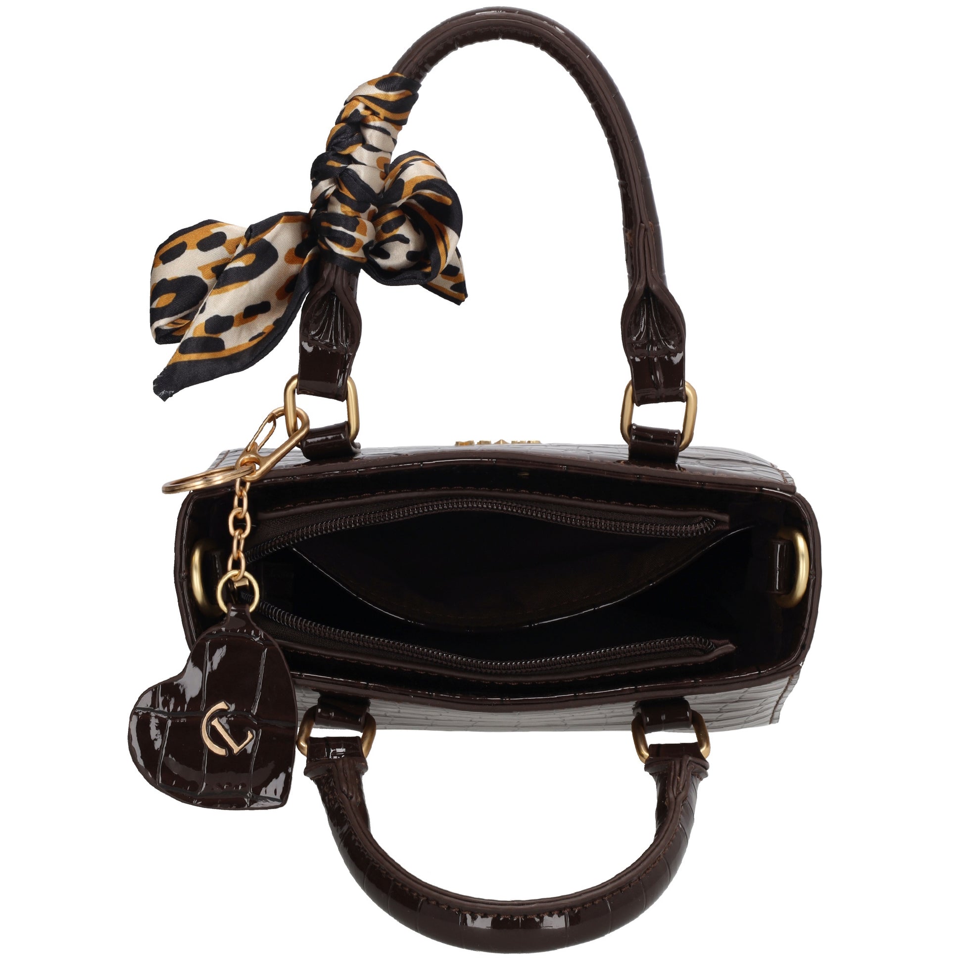 Charm London Handtas W01385097 donkerbruin