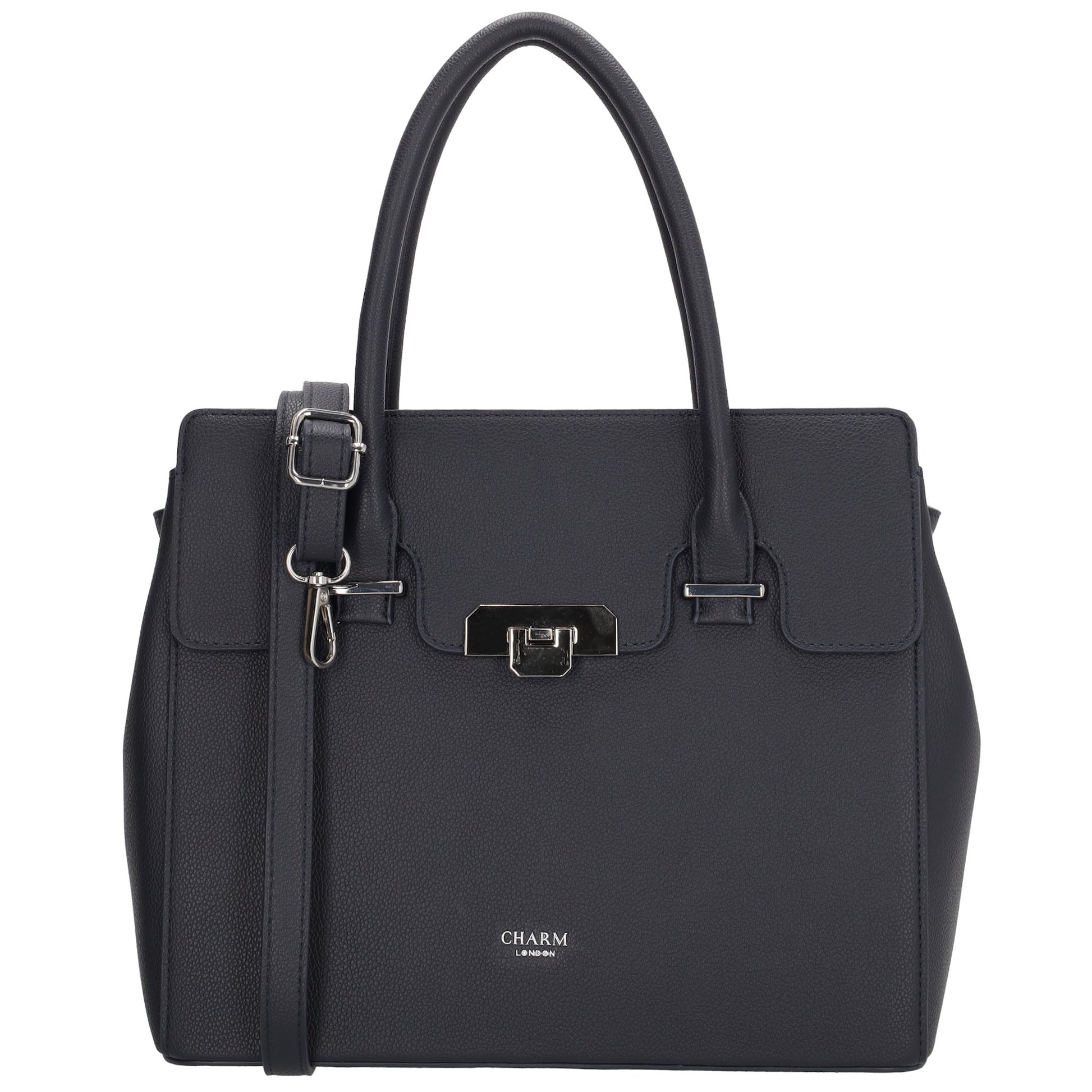 Charm London Handtas W01435002 donkerblauw