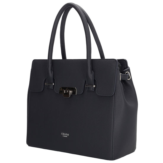 Charm London Handtas W01435002 donkerblauw