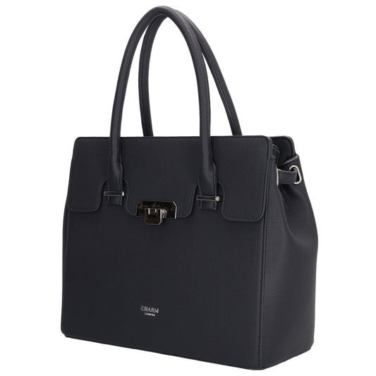 Charm London Handtas W01435002 donkerblauw