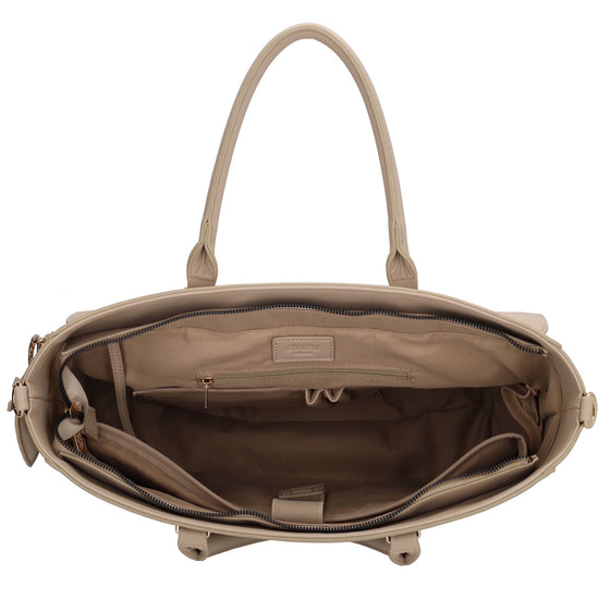 Charm London Laptoptas W01059117 lichttaupe
