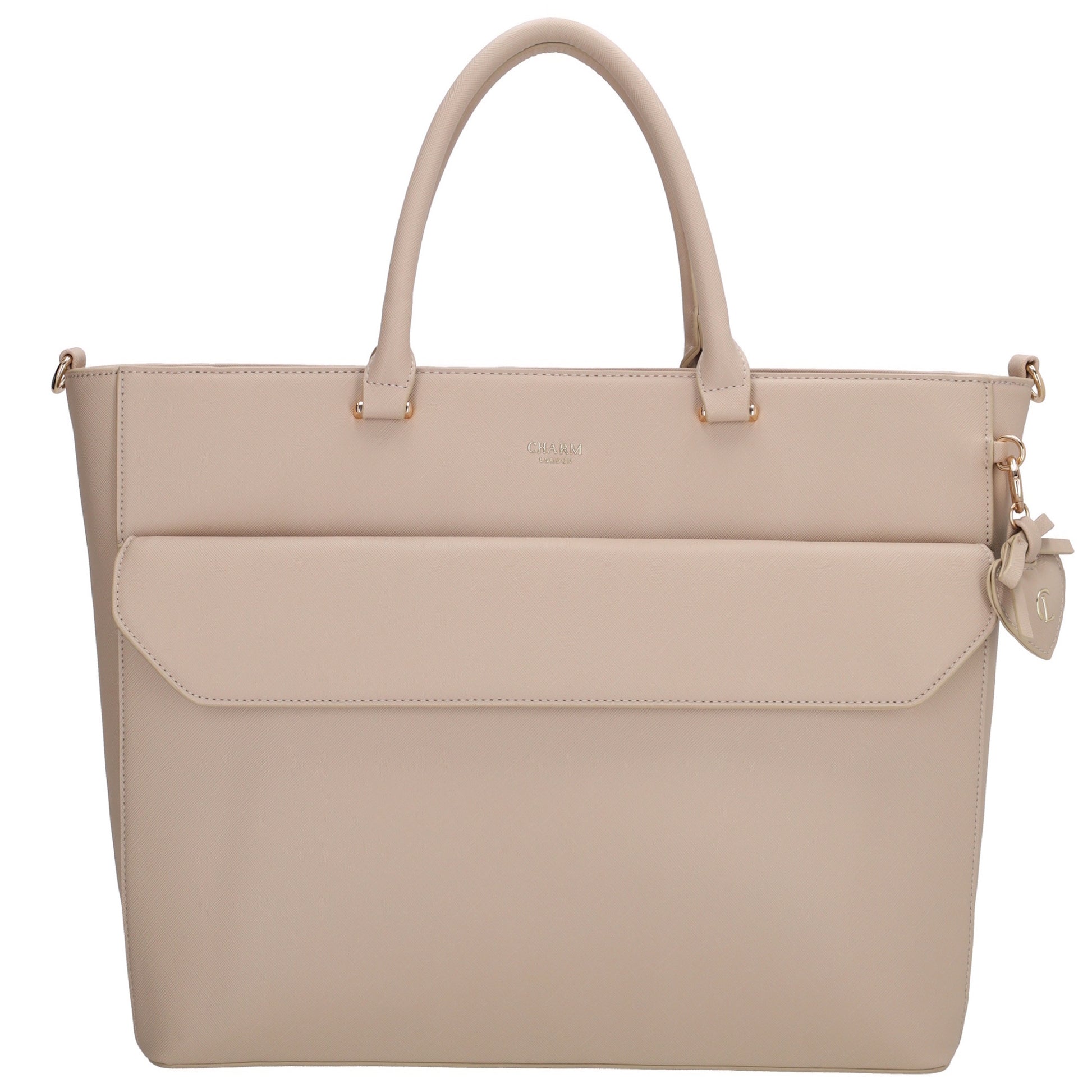 Charm London Laptoptas W01059117 lichttaupe