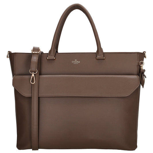 Charm London Laptoptas W010591273 mokka