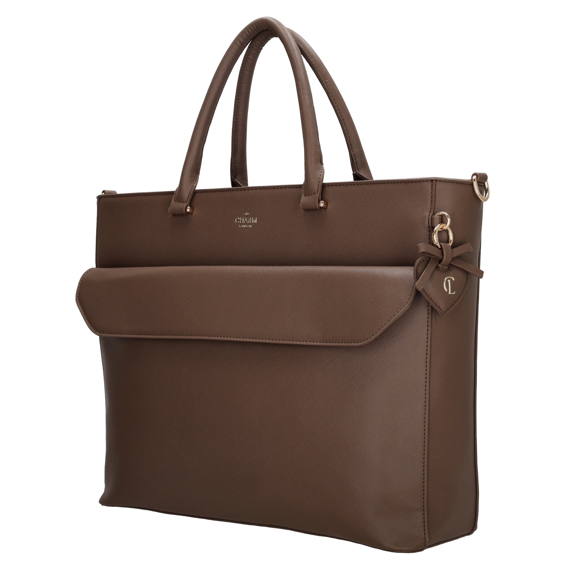 Charm London Laptoptas W010591273 mokka
