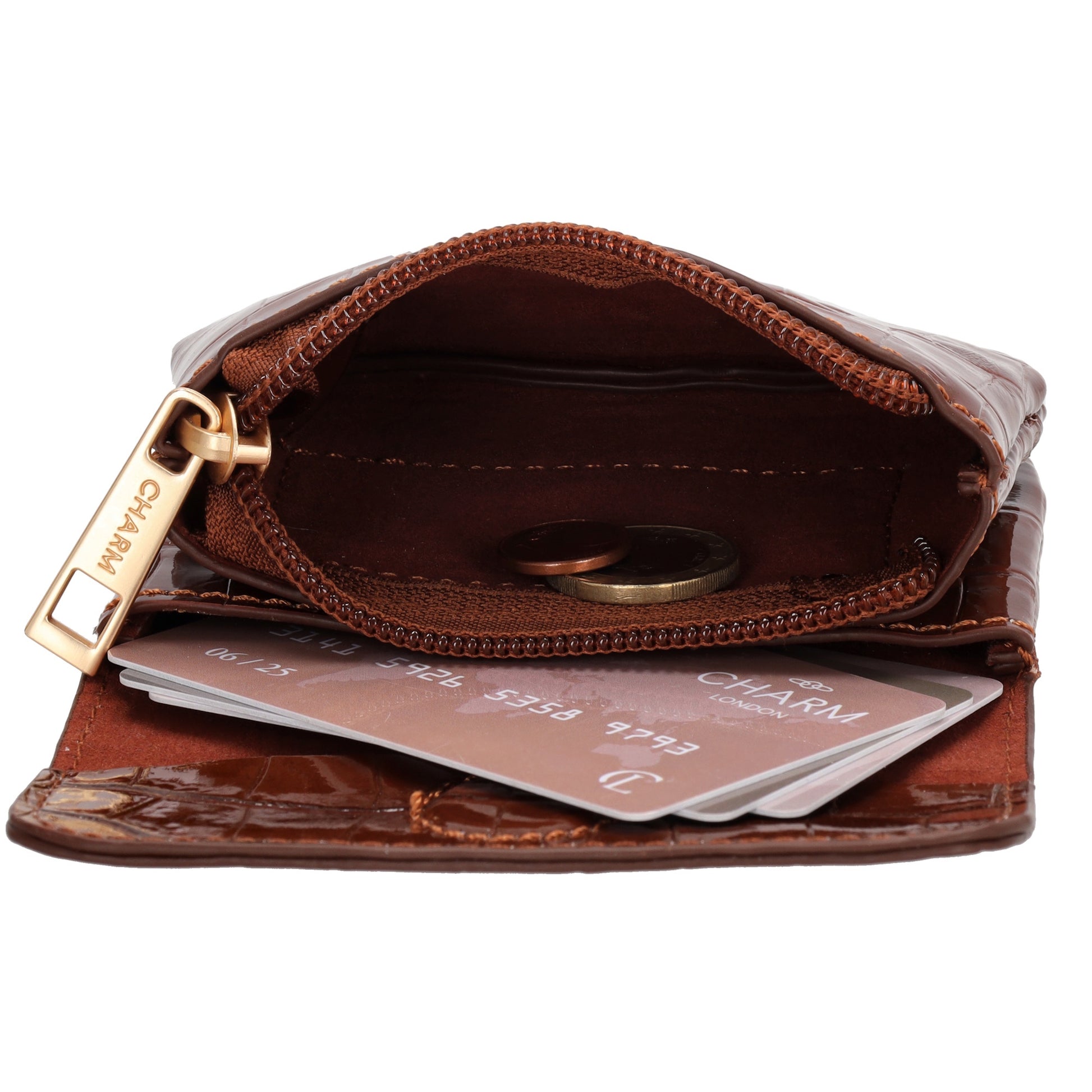Charm London Portemonnee W01386006 bruin