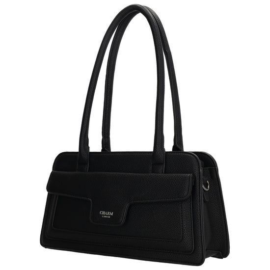 Charm London Schoudertas 25421001 zwart