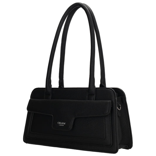 Charm London Schoudertas 25421001 zwart