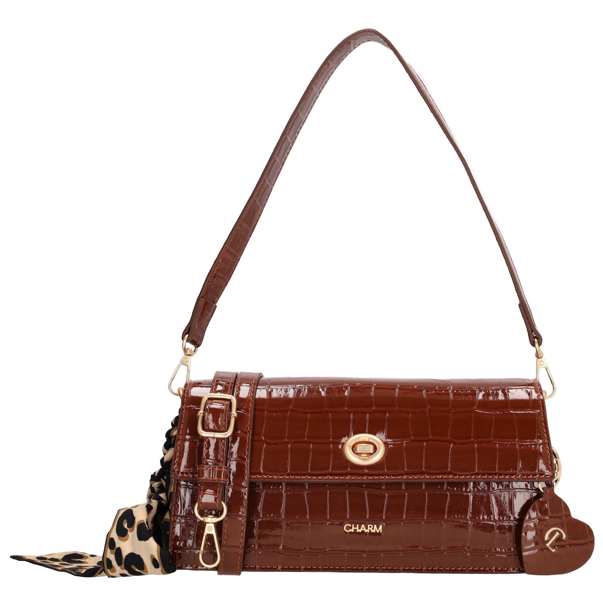Charm London Schoudertas W01382006 bruin