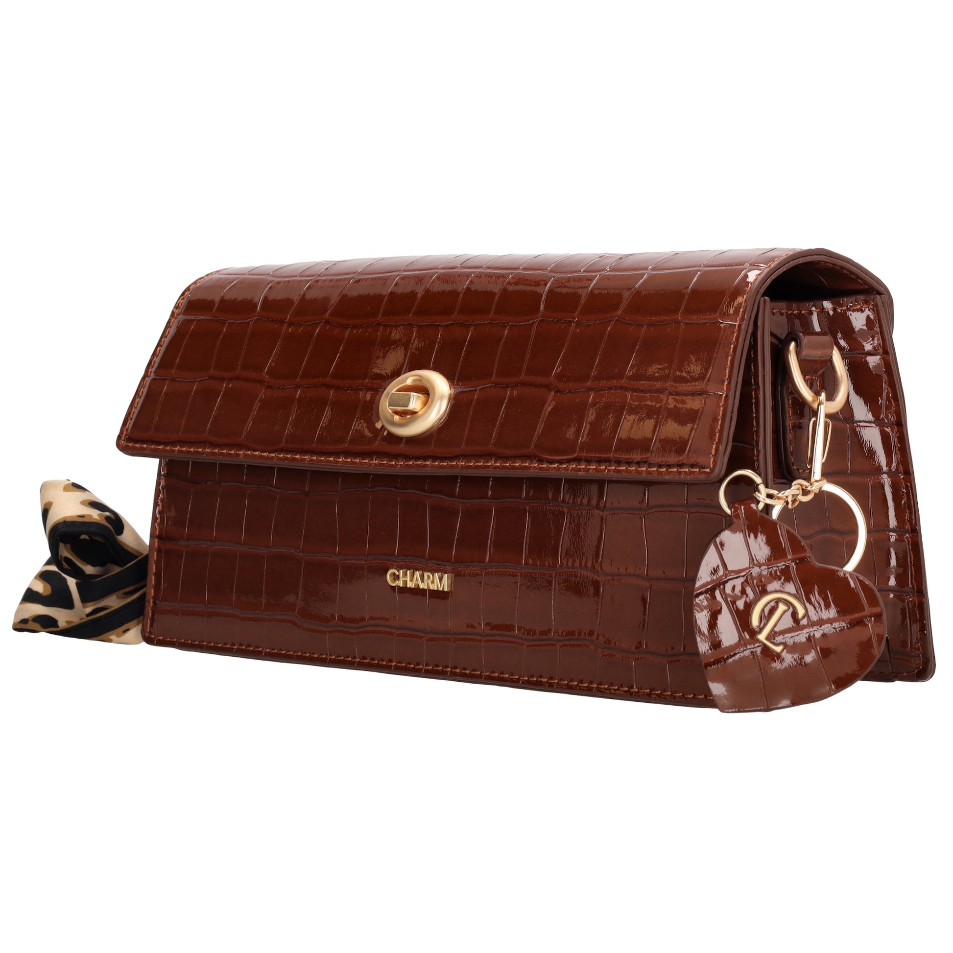 Charm London Schoudertas W01382006 bruin