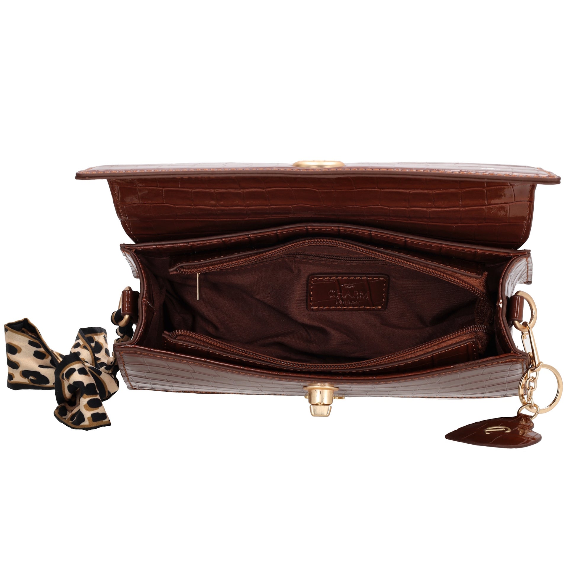 Charm London Schoudertas W01382006 bruin