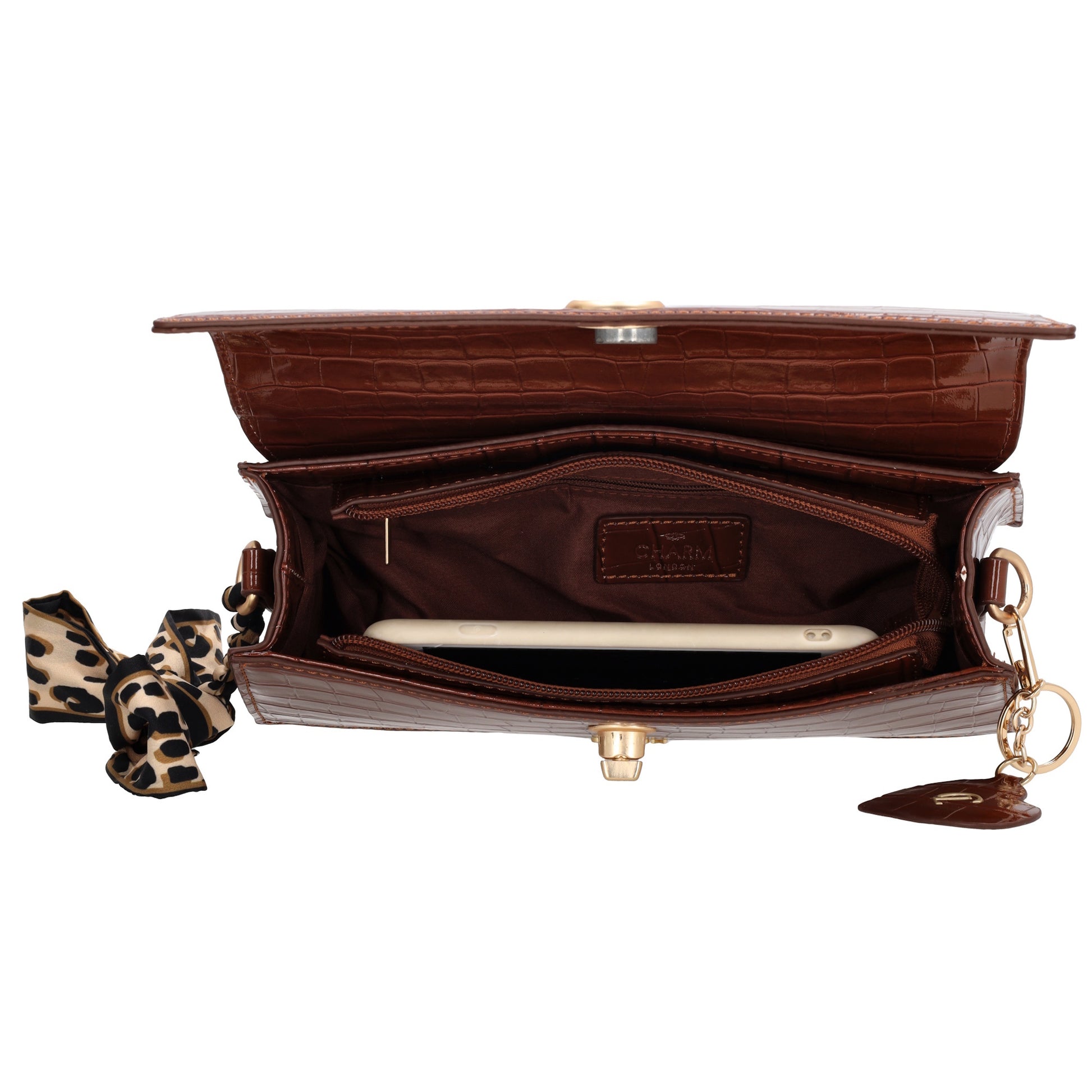 Charm London Schoudertas W01382006 bruin
