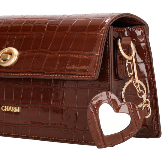 Charm London Schoudertas W01382006 bruin