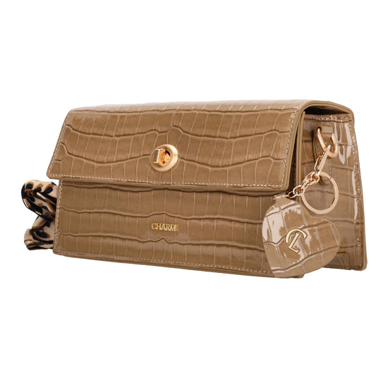Charm London Schoudertas W01382016 taupe