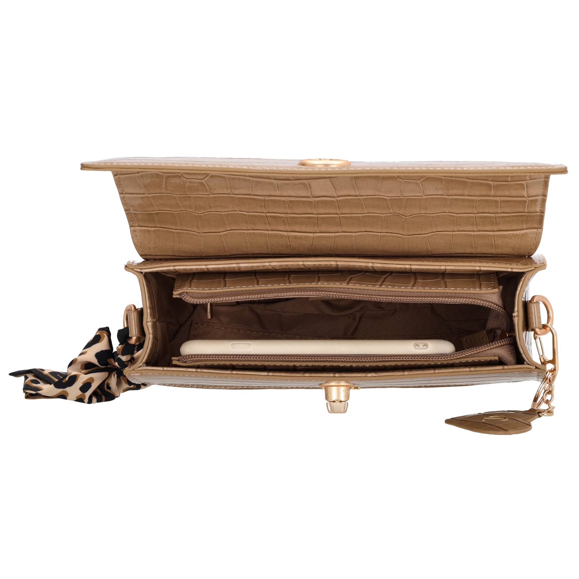 Charm London Schoudertas W01382016 taupe