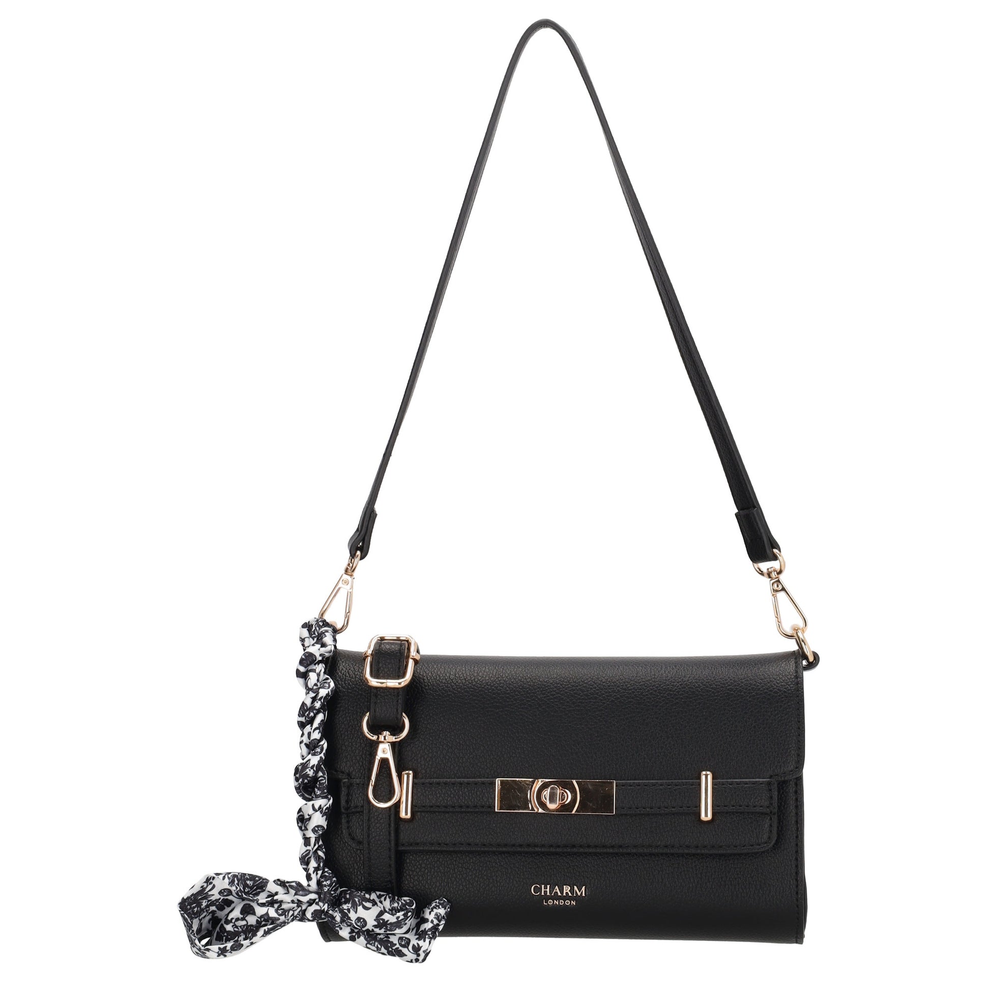 Charm London Schoudertas W01438001 zwart
