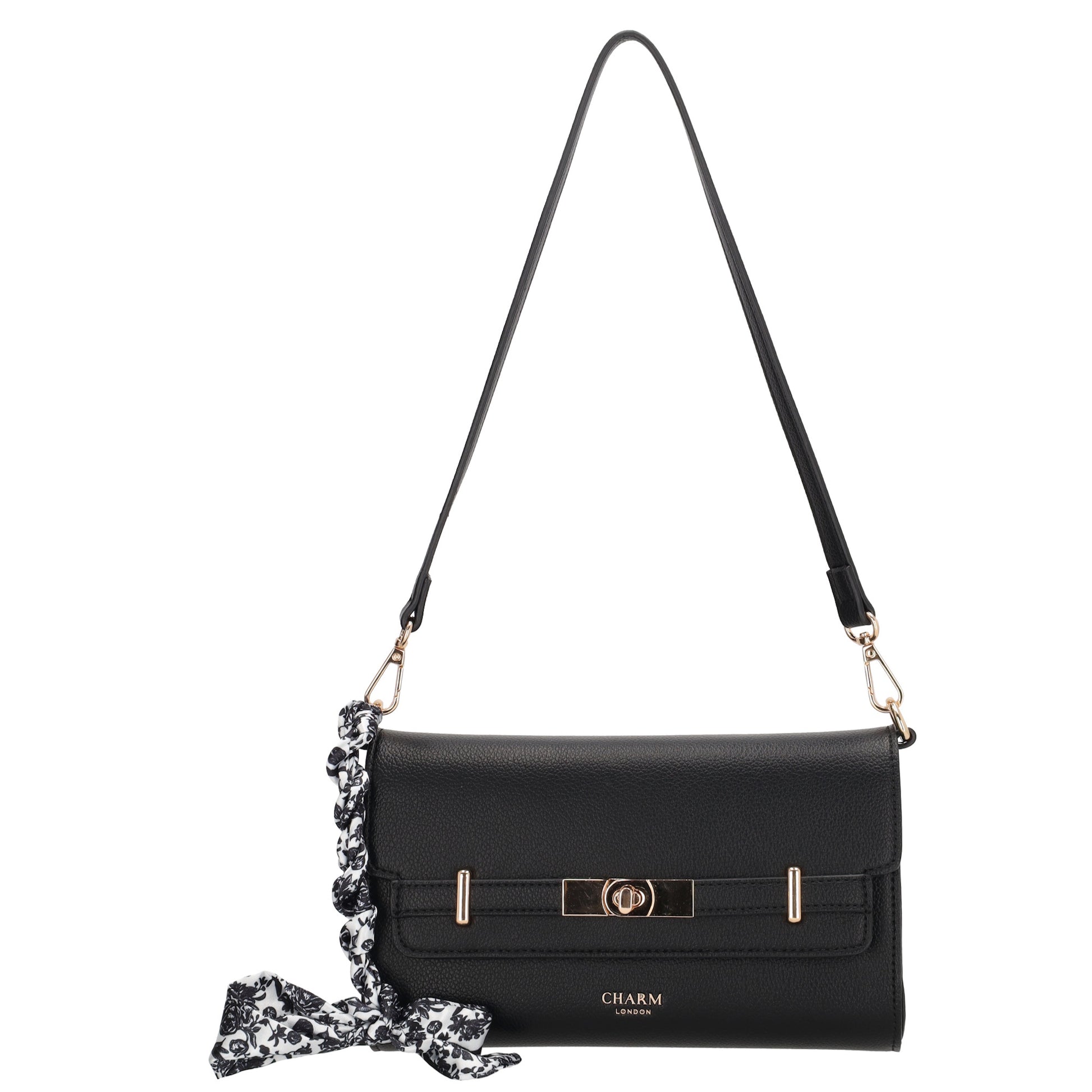 Charm London Schoudertas W01438001 zwart