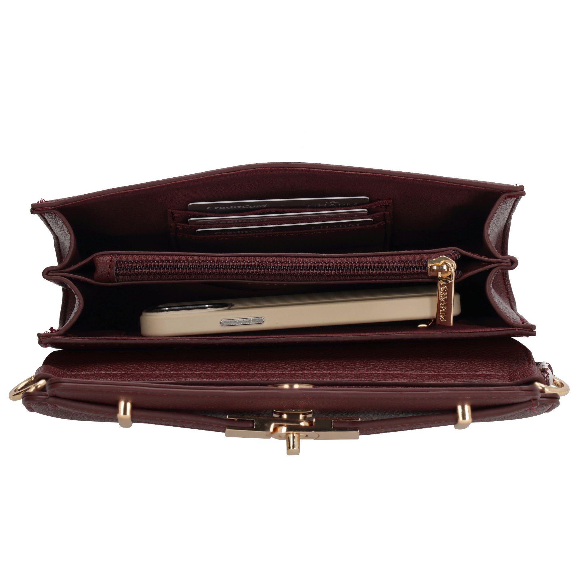 Charm London Schoudertas W01438007 bordeaux