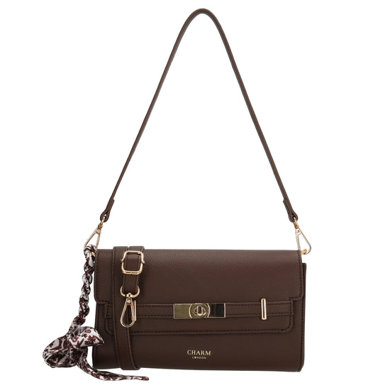 Charm London Schoudertas W01438097 donkerbruin